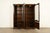 1960s Davis Cabinet Co. French Regency Louis XVI Carved Cherry Wood Lighted Bookcases or Display Cabinets, Pair For Sale - Image 5 of 16