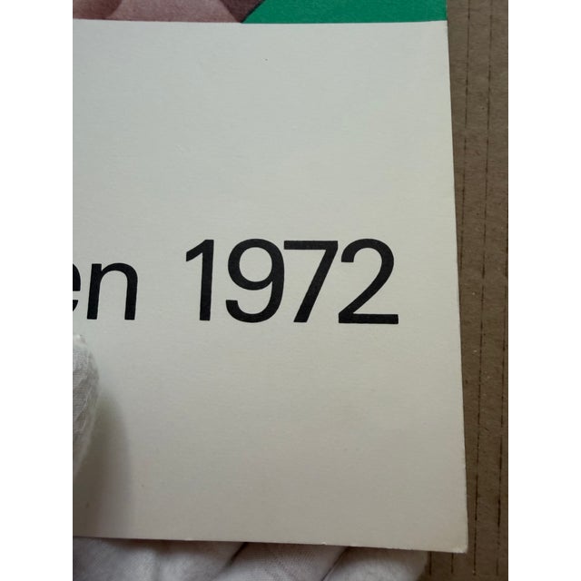 Munich 1972 Olympic Games Poster from Allen Jones, 1970s For Sale - Image 4 of 12