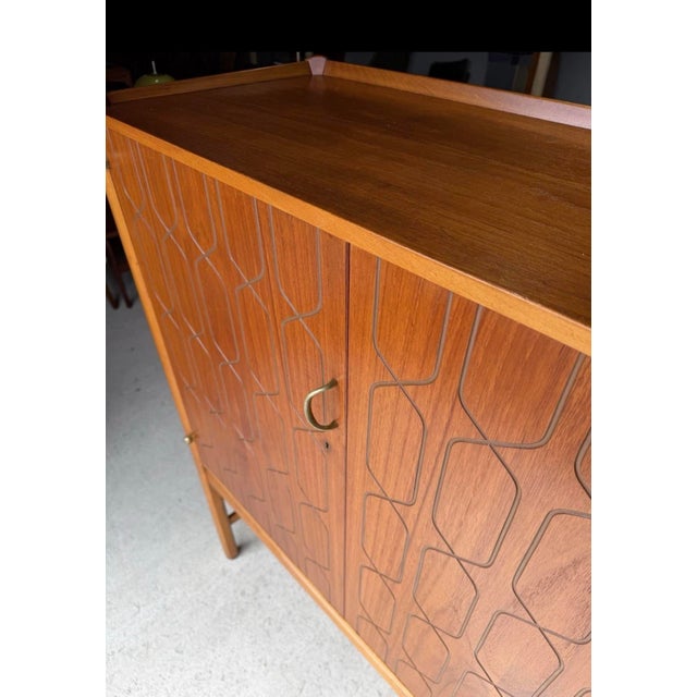 Wood Mid-Century Modern Swedish High Sideboard by David Rosen for Westbergs Möbler For Sale - Image 7 of 18