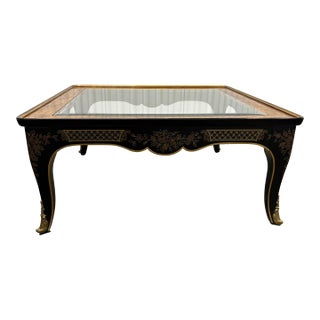 Chinoiserie Drexel Heritage Et Cetera Coffee Table For Sale
