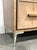 Modern Beige Lacquer Six Drawer Chloe Dresser as Is For Sale - Image 4 of 8
