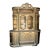 Late 20th Century Italian Rococo Revival Hand-Painted Display Cabinet For Sale
