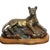 1990s "Cougar Bluff" Bronze Sculpture by Danny D. Edwards For Sale