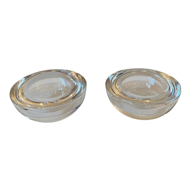 Pair of Iittala "Ballo" Tea Light Candleholders For Sale
