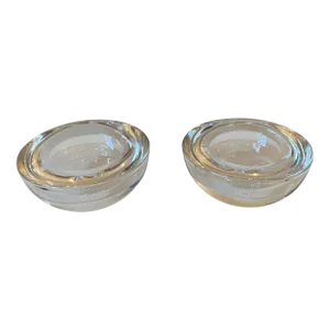 Pair of Iittala "Ballo" Tea Light Candleholders