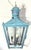 Vintage Solid Copper and Brass Hanging Lantern / 12”x 12”x 23” High For Sale - Image 12 of 17