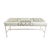 The fabric bench presented combines a sleek, contemporary, and modern look. Made with premium designer’s guild velvet. The...