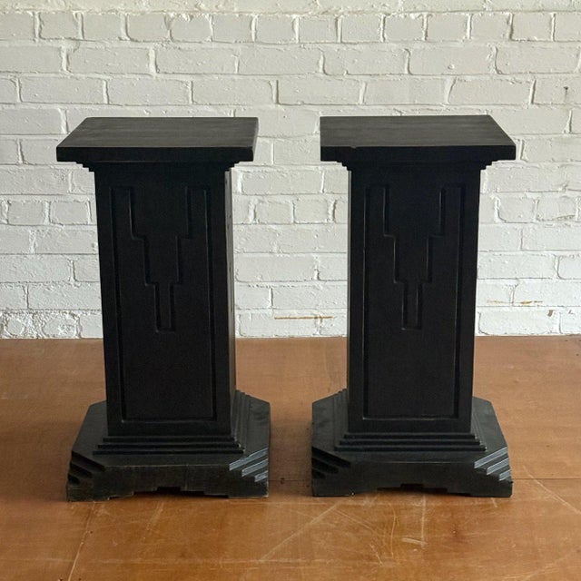 Art Deco Display Stands, Set of 2 For Sale - Image 7 of 8