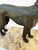 Stone Antique French Art Deco Borzoi Bookends on Marble Bases – Pair, Sourced in Paris For Sale - Image 7 of 10