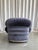 Metal Space Age Velvet and Chrome Lounge Chair attributed to Adriano Piazzesi, Italy, 1960s For Sale - Image 7 of 15