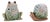 Terra Cotta Frog and Snail Decor (Set of 2) For Sale
