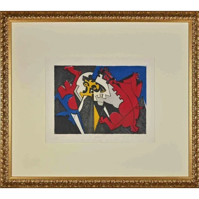 Umberto Mastroianni, Mars, Etching, 1970s For Sale - Image 4 of 4