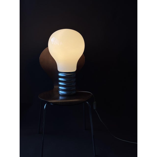1970s Bulb Lamp attributed to Ingo Maurer, Germany, 1970 For Sale - Image 5 of 12