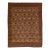 Modern Moroccan Style Handmade Geometric Brown Wool Rug For Sale