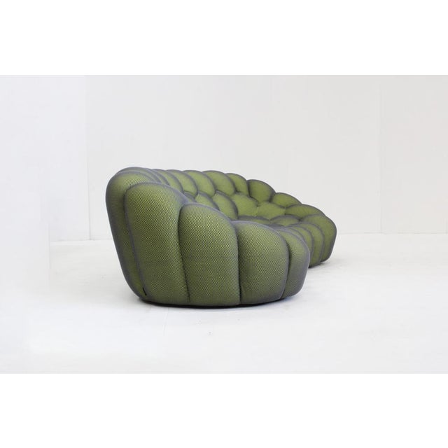 Bubble Sofa in Green from Roche Bobois, 2010s For Sale - Image 3 of 12