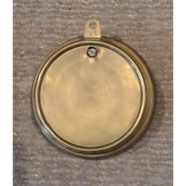 French Aneroid Barometer circa late nineteenth to early twentieth century. In fine estate condition. 3 3/4" in diameter. 1...
