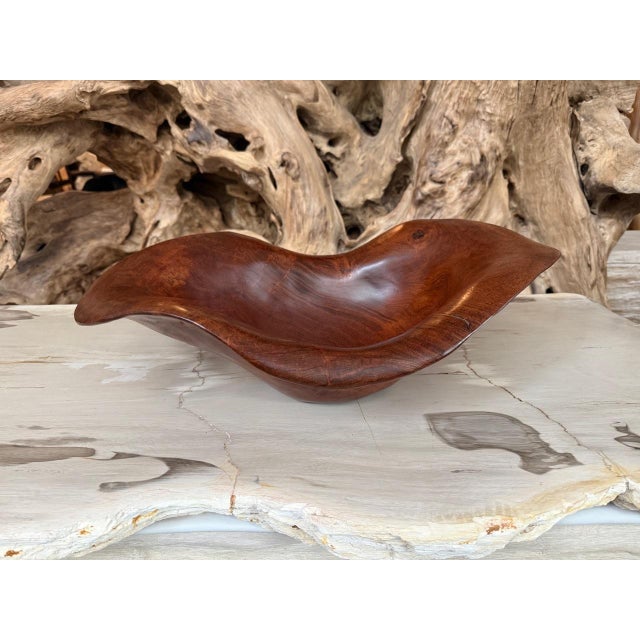 Andrianna Shamaris Sculptural Rare Ancient Teak Wood Bowl For Sale - Image 13 of 18