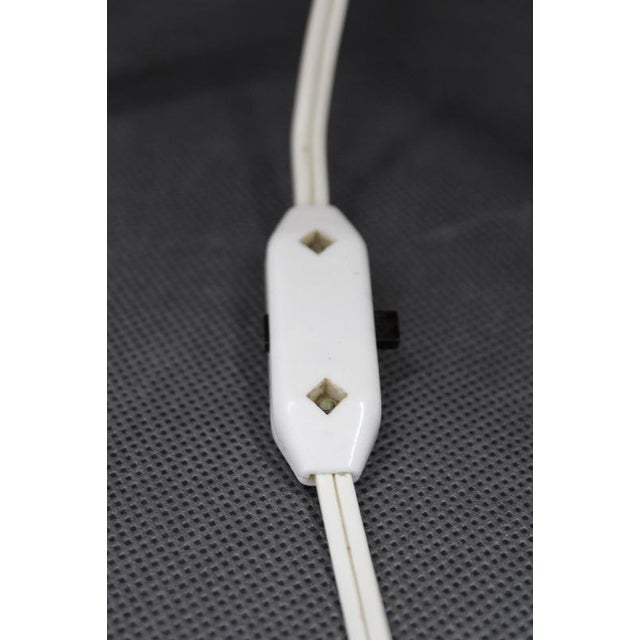 Mid-Century Uluv Table Lamp in Maple Wood and Glass, Czech, 1960s For Sale - Image 10 of 12