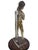 19th Century Polychrome Giltwood Putti Sculpture, Distressed Finish For Sale - Image 9 of 14