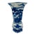Chinoiserie Blue and White Vase For Sale
