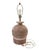 1970s Brutalist Sculpted Earthenware Table Lamp by Casual Lamps of California For Sale In Dallas - Image 6 of 12