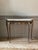Brown Vintage Italian Console Table with Marble Top, 1960 For Sale - Image 8 of 8