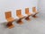 Beautiful set of 4 ‘Zig Zag’ chairs designed by Gerrit Thomas Rietveld in 1934. A true design icon which captures the...
