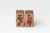 Rustic Mid-Century Wooden Salt & Pepper Shakers With Painted Vegetable Motifs For Sale - Image 3 of 10