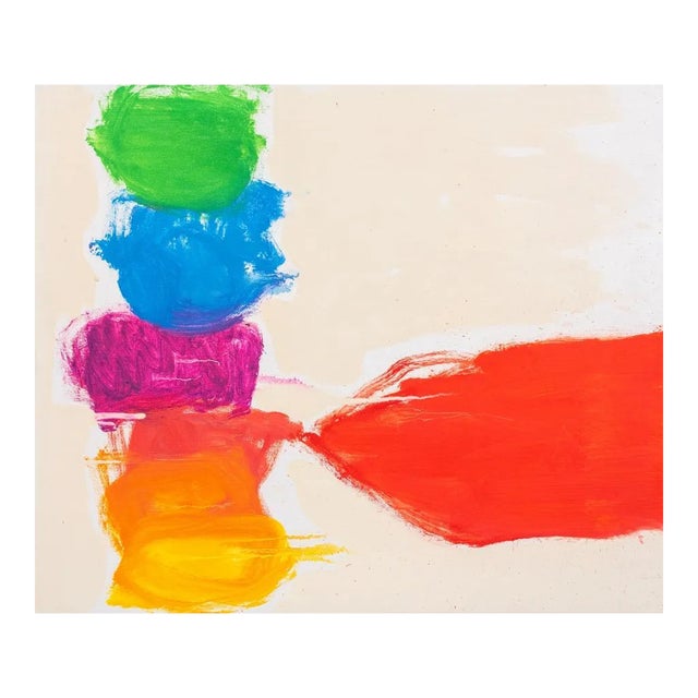 Domenick Capobianco Abstraction Acrylic on Panel For Sale