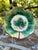 Majolica Antique 19th Century Grape Leaf Plate For Sale - Image 9 of 14