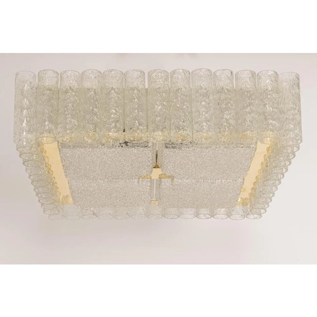 Large Murano Glass Flush Mount by Doria, Germany, 1960s For Sale - Image 6 of 12