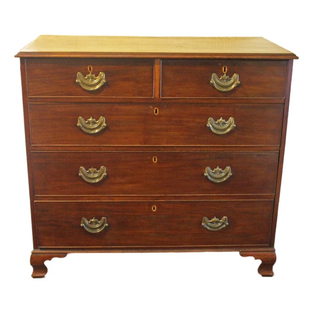 Circa 1770 English George III Period Chest of Drawers For Sale
