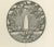 Title: intricate japanese sword guards (tsuba) – plate xi from section vi of g. A. Audsley’s decorative art series : plate...