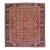 Zabihi Collection Red Large Antique Persian Mahal Rug - 10'8" x 13'5" For Sale