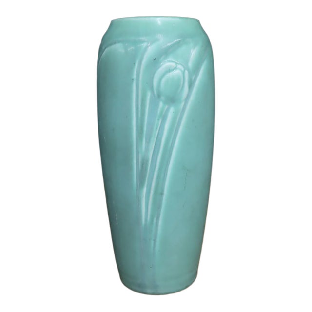 Rookwood Pottery 1937 Matte Green Vase, Form 4114 For Sale