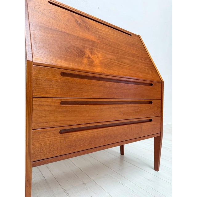 Vintage Danish Teak Secretary Desk from Tørring Møbelfabrik, 1960s For Sale - Image 9 of 15