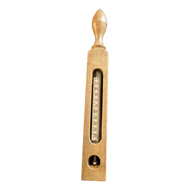 Dr Forbes Specifications Bath Thermometer, 1890s For Sale