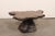 An American cypress wood coffee table with live edge, from the early to mid-20th century. This antique coffee table has...