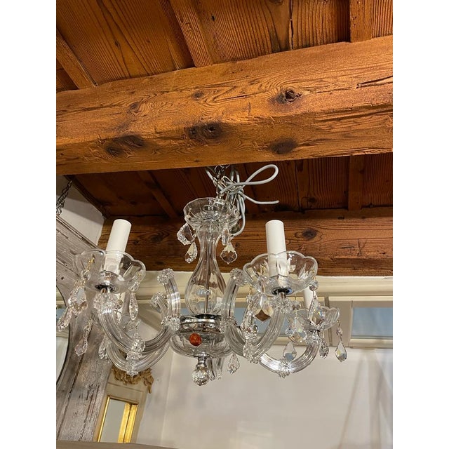 Contemporary Maria Teresa Style Chandelier For Sale - Image 6 of 12