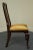 Wood Ethan Allen Georgian Court Solid Cherry Traditional Style Dining Side Chair 11-6211 - Vintage Finish For Sale - Image 7 of 10