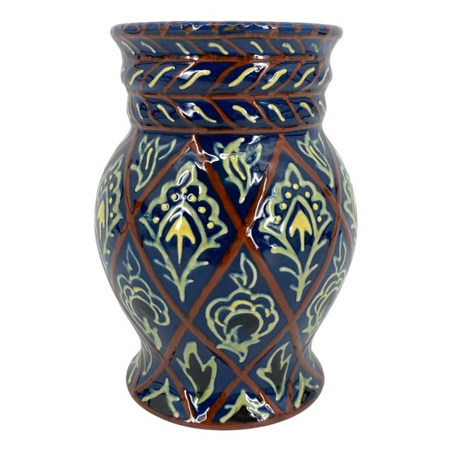 Antique Ceramic Vase by Max Läuger, 1900 For Sale