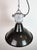 Industrial Black Enamel Pendant Lamps from Elektrosvit, 1960s, Set of 4 For Sale - Image 12 of 18