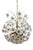 Large Snowball Sputnik Chandelier by Palwa, 1950s For Sale - Image 4 of 8