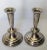 Metal Vintage Silver Plate Gorham Silversmith Co., Candle Holders - A Pair For Sale - Image 7 of 11