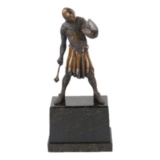Antique Bronze Sculpture, 1890s For Sale