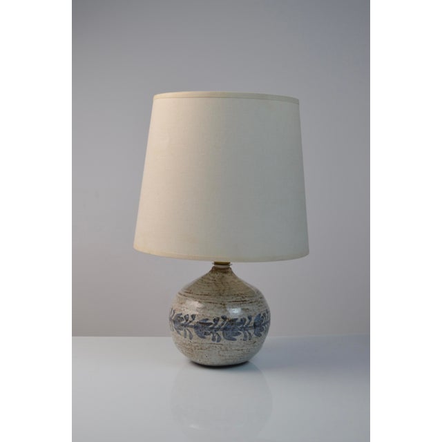Blue Ceramic Lamp, France, 1960s For Sale - Image 8 of 18