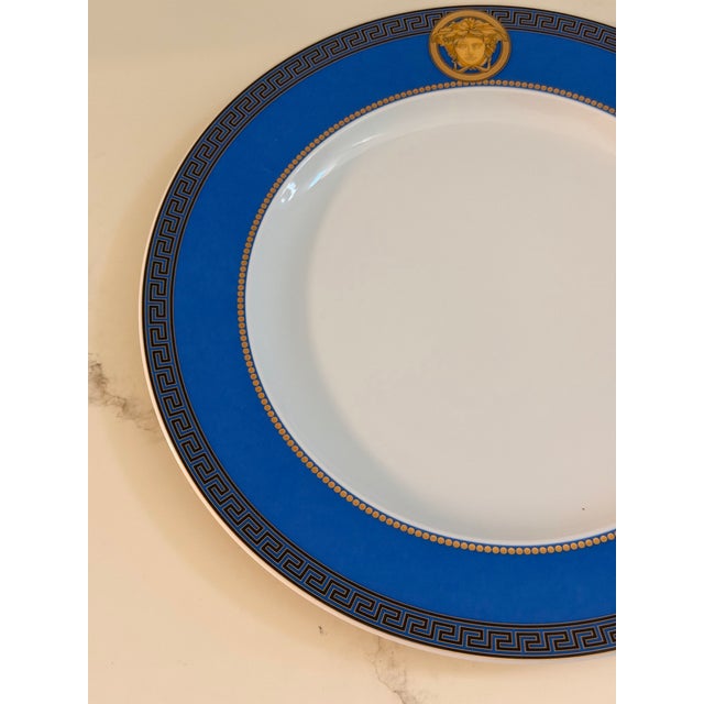 Ceramic Versace for Rosenthal Porcelain Plates - Set of 3 For Sale - Image 7 of 10