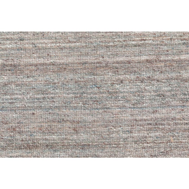 Modern Bauer Collection Modern Grey Pattern-Less Rug by Doris Leslie Blau For Sale - Image 3 of 7