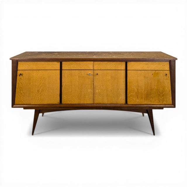 Modern Sideboard in Wood, 1960s For Sale - Image 11 of 11