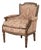 Louis XVI Style Upholstered Children's Bergere For Sale